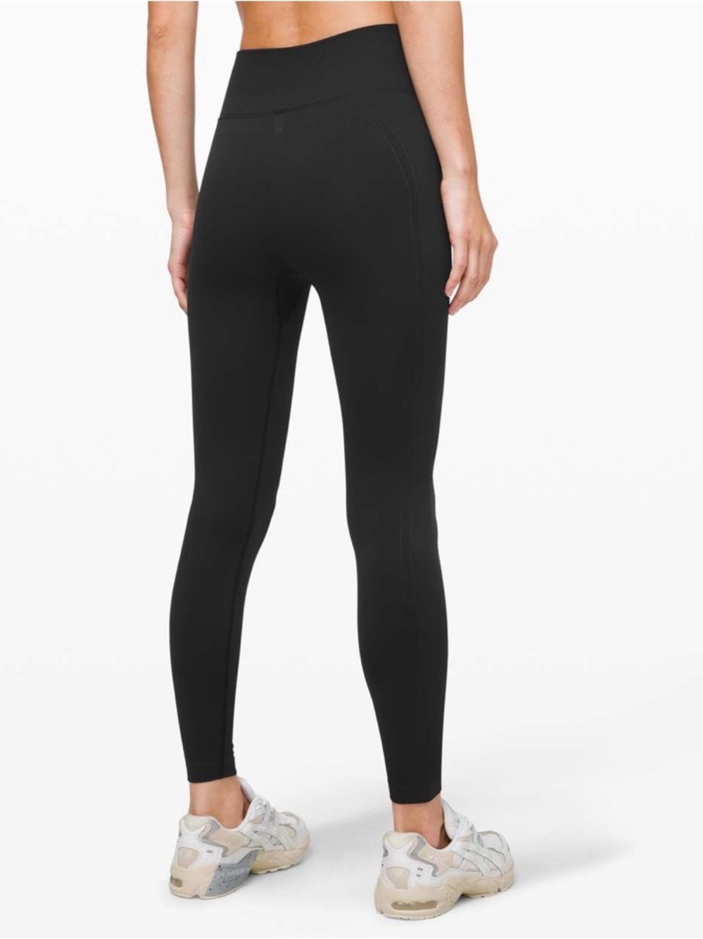 Lululemon Ebb to Street Tights Seamless Leggings Black Size 8